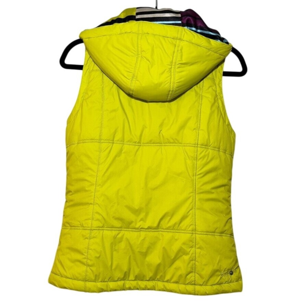 Burton Women's Hooded Puffer Vest – Bright Yellow Winter Layer‎ - Picture 2 of 16